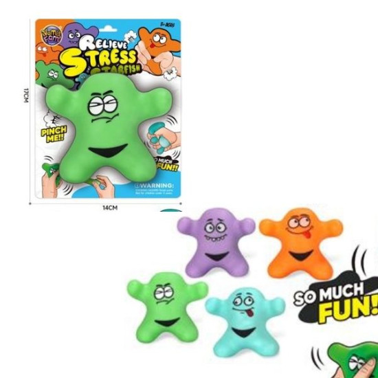 Squishy Αστερίας Διάφορα Χρώματα