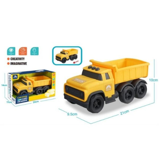 Φορτηγό Ανατρεπόμενο Free-Wheels 21x10x10cm