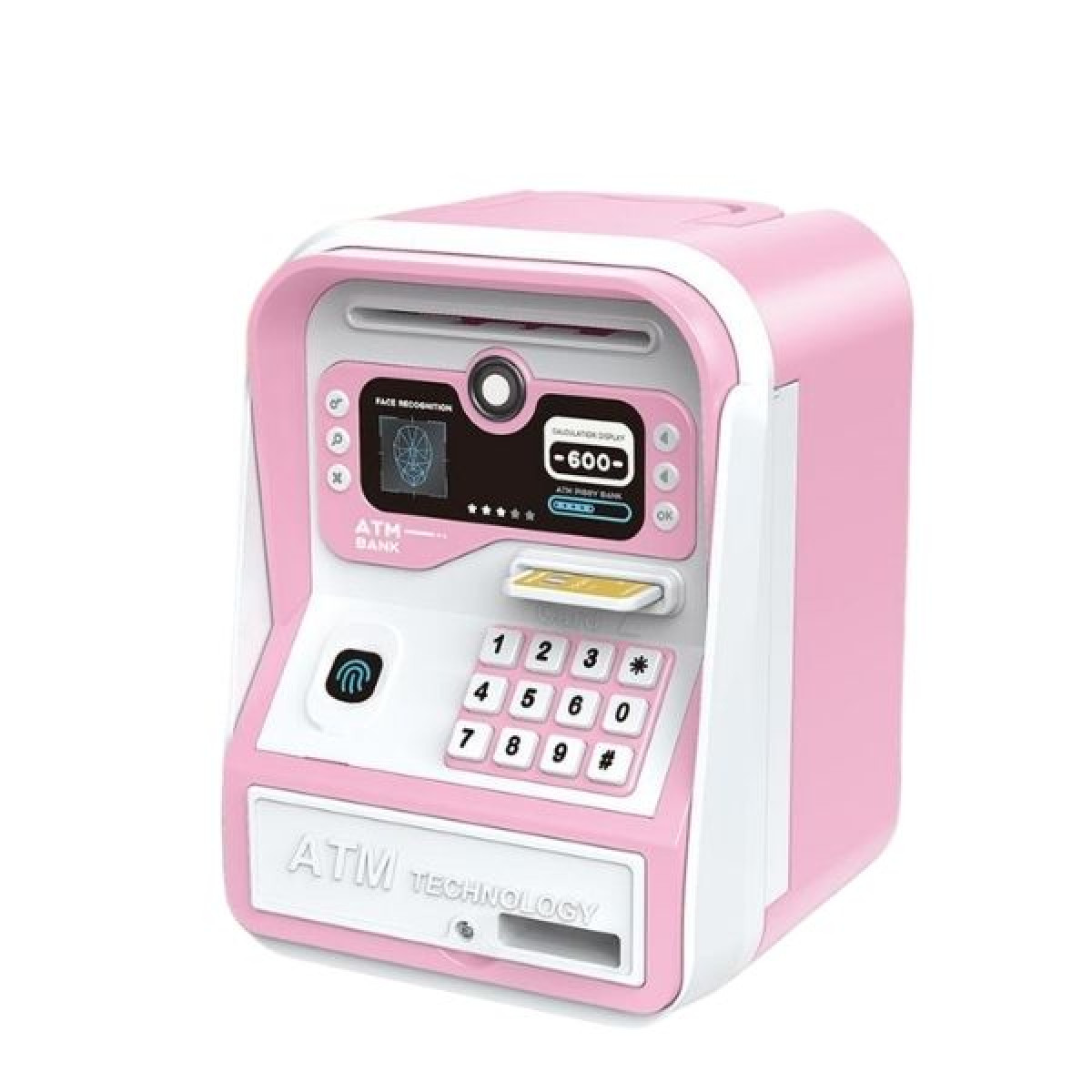 Κουμπαράς ATM Με Μουσική 4 Χρώματα 18x13x13cm