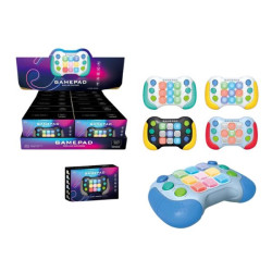 Ηλεκτρονικό Παιχνίδι Ταχύτητας Gamepad 5 Λειτουργιών Διάφορα Σχέδια 15x10x5cm Display 12
